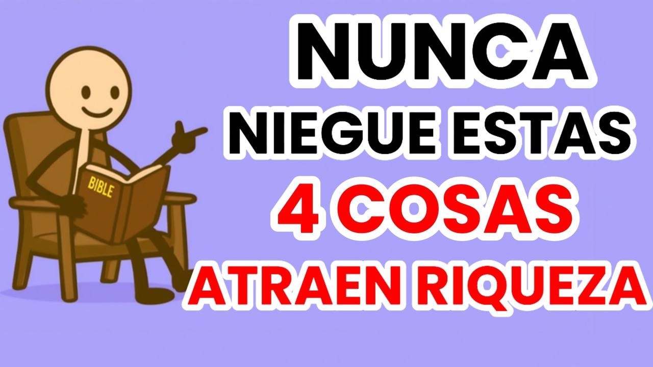 NUNCA NIEGUE ESTAS 4 COSAS A NADIE: ATRAERÁS RIQUEZA Y PROSPERIDAD | Proverbios 3:27