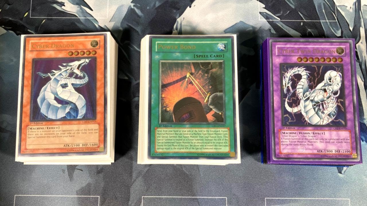 Колода Yu-Gi-Oh! Cyber ​​Dragon: сборка Power Bond: август 2022 года