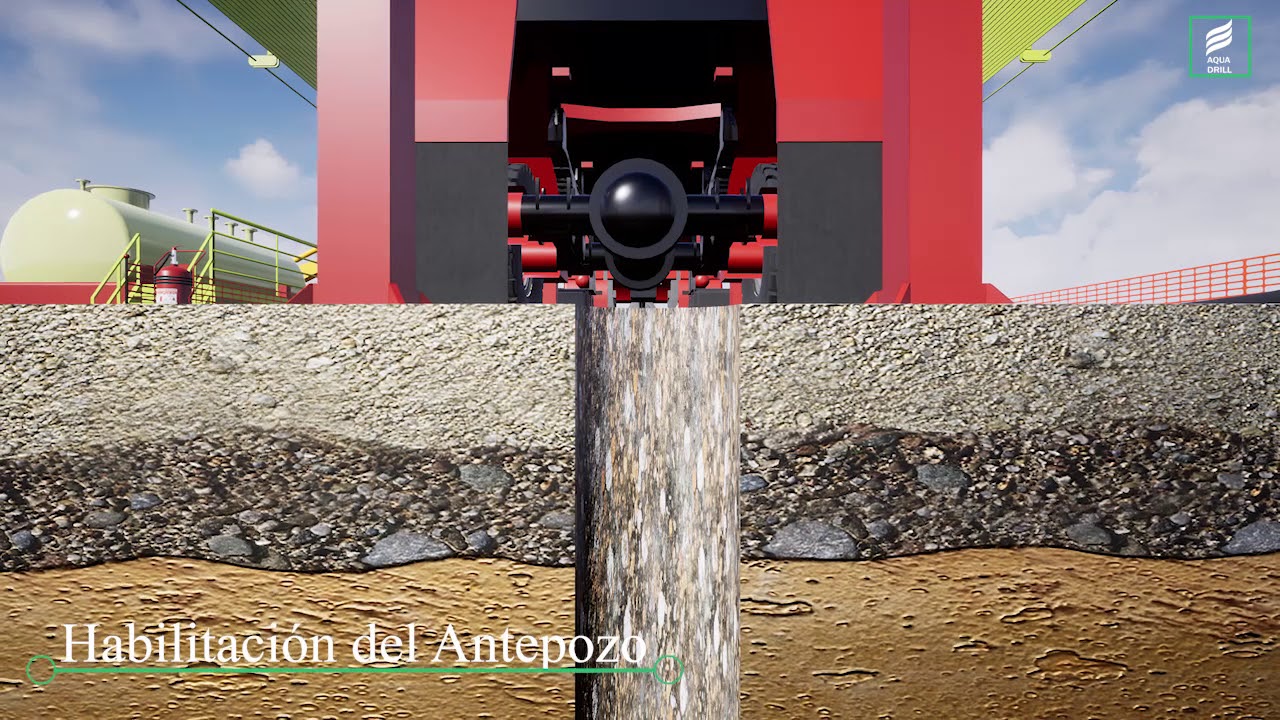 Aquadrill - Equipo Perforación - Reverso Inundado