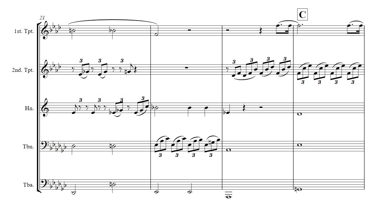 Brass Quintet - Beethoven - Moonlight1 Sonata