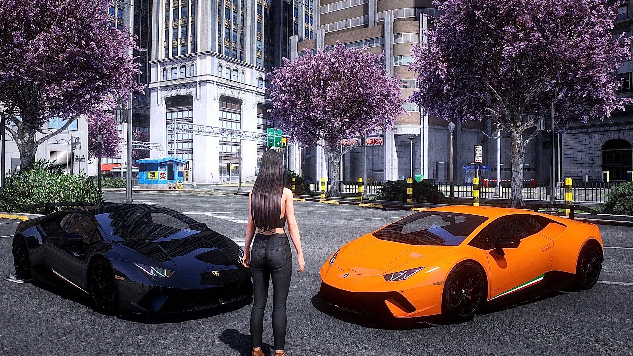 GTA 5 2022 - ULTRA Realistic Graphics MOD - RAY TRACING 4K RTX 3090 - Free Roam