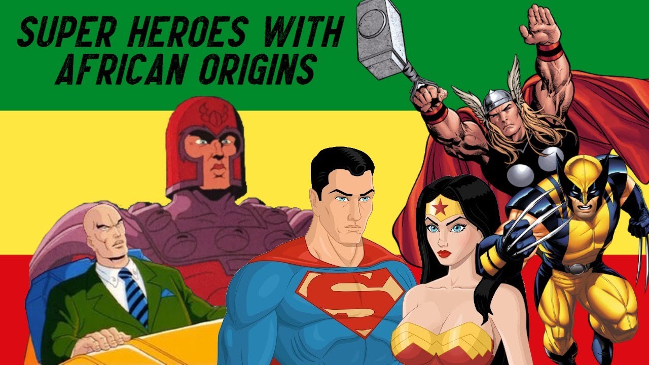 Superheroes That Are Actually BLACK/African Origins