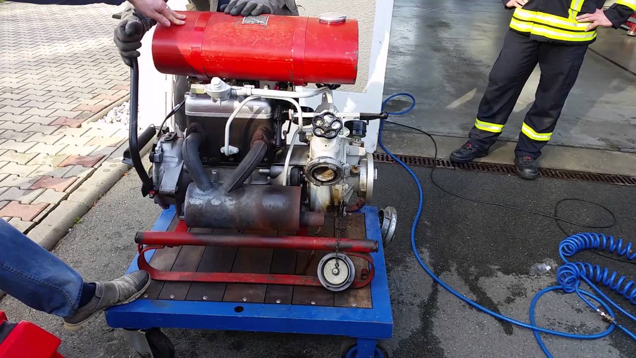 TS 8/8 DDR Feuerwehr Pumpe