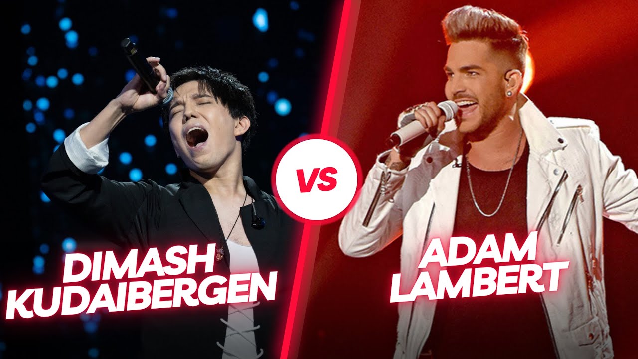 Adam Lambert & Dimash Kudaibergen Vocal Comparison