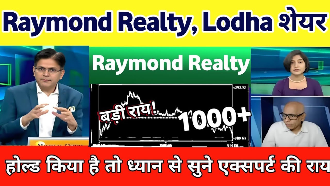 Raymond share latest news | Raymond realty share news| Lodha developers share news, analysis