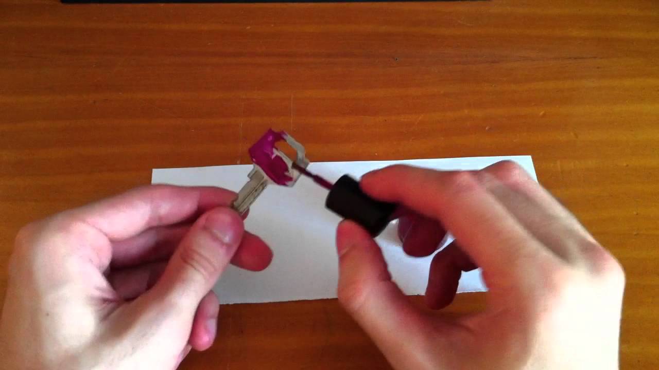 Decorar llaves para identificarlas