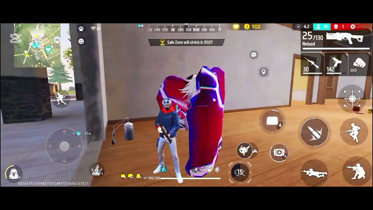 Long wolf Headshot and BR 