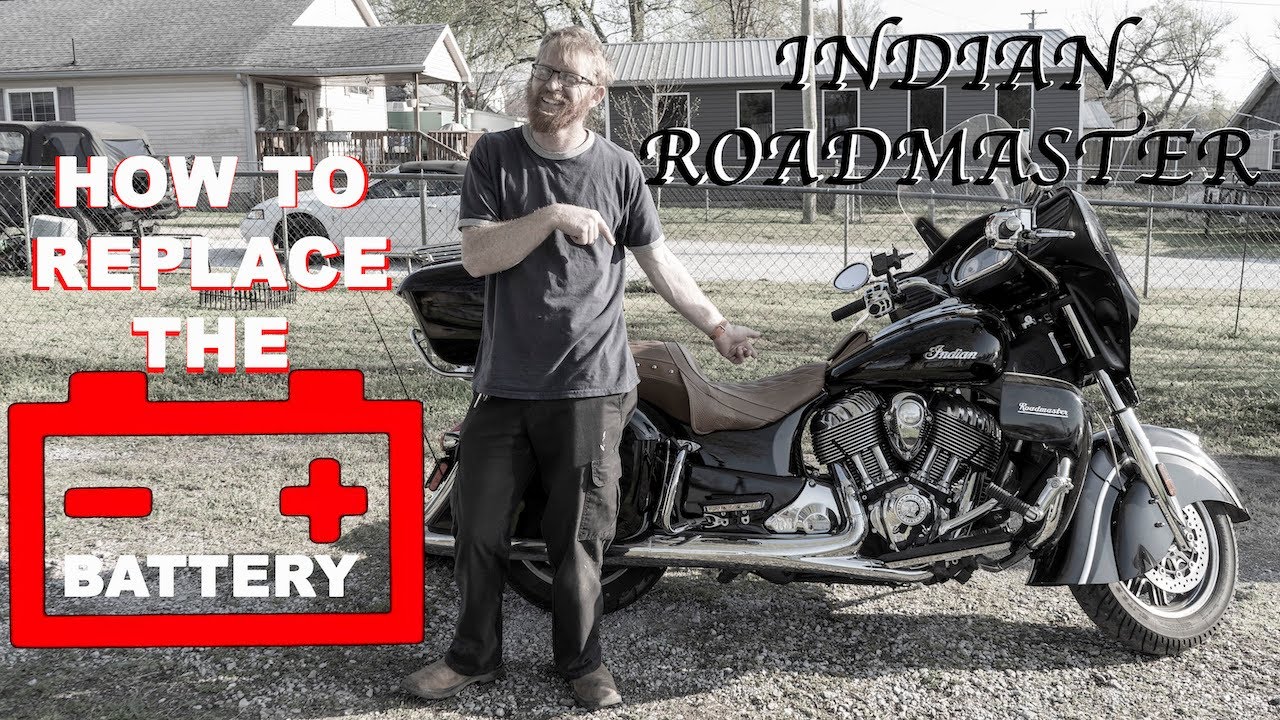 How to replace the battery in an Indian Roadmaster