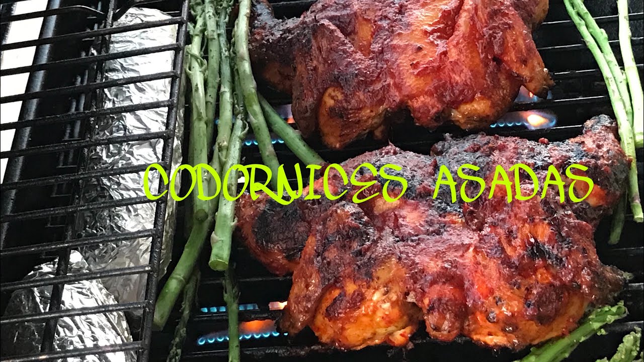 Codornices Asadas / Roast Quail | Cocinando con Yolanda