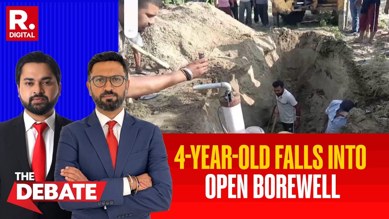BREAKING | 4-Year-Old Falls Into Open Borewell In Hoshiarpur; Night-Long Rescue Operation On