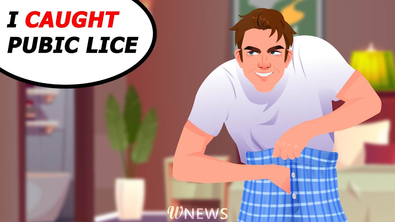 I caught pubic lice right 