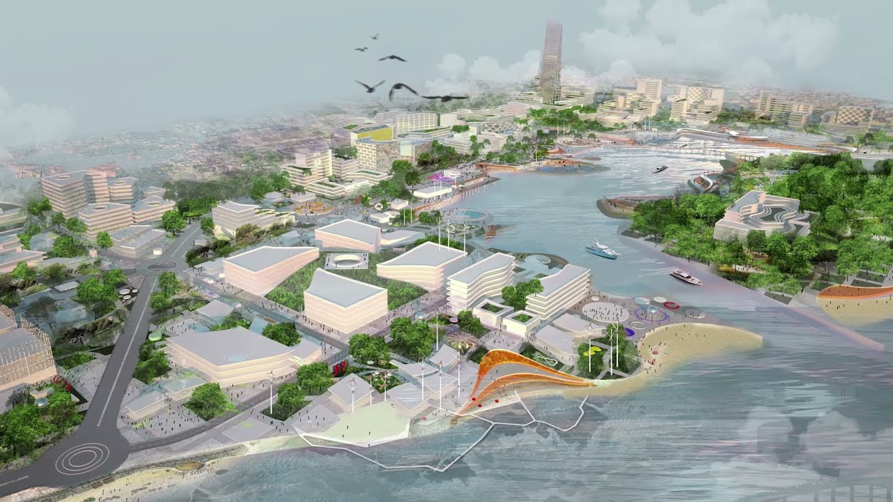 Aber City Projet d'Aménagement de Sebkhat BEN GHAYADHA à  Mahdia, par Hasni & Hasni Architects