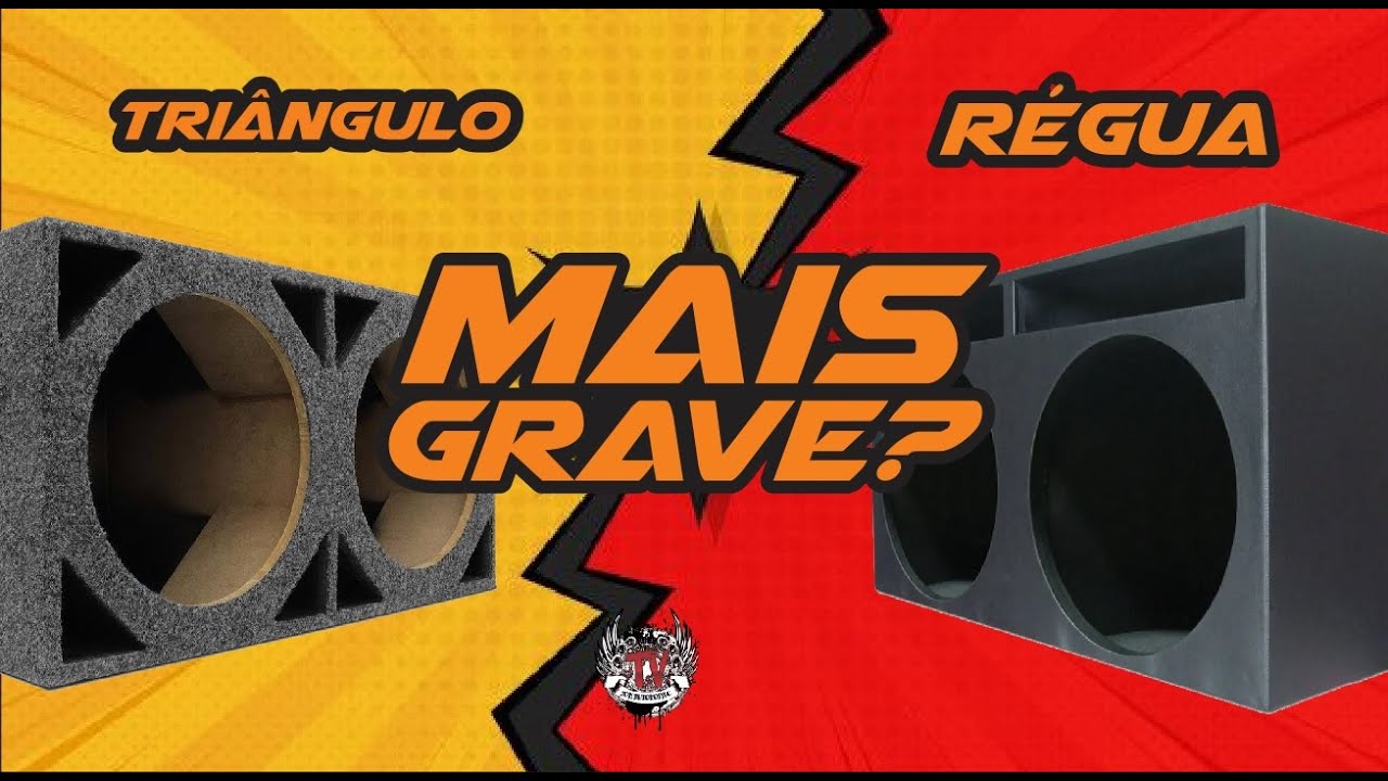 Qual &eacute; MELHOR Duto Redondo, R&eacute;gua ou Triangular? Caixa de Som Automotivo