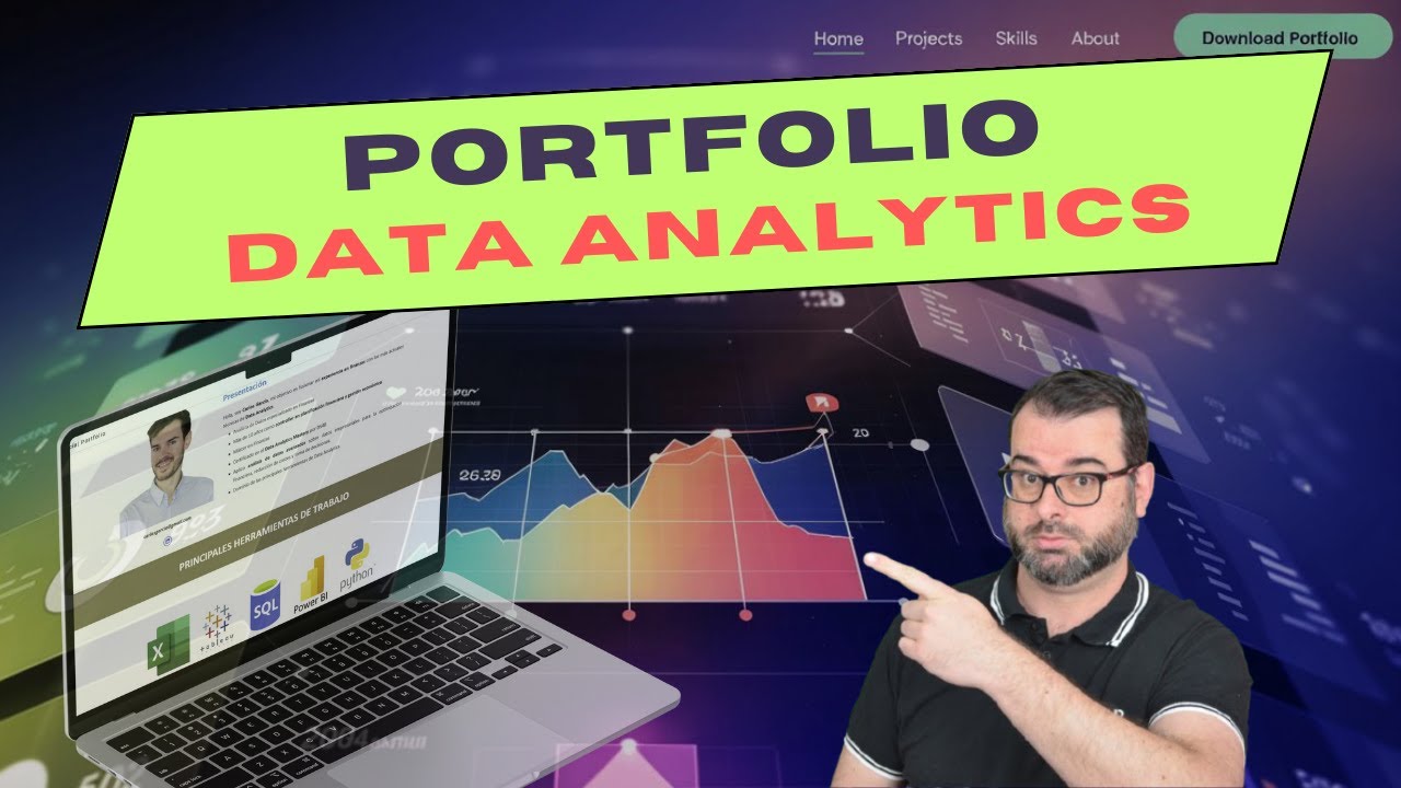 ✅PORTFOLIO de DATA ANALYTICS🔍: qué INCLUIR, cómo DISEÑARLO y qué EVITAR