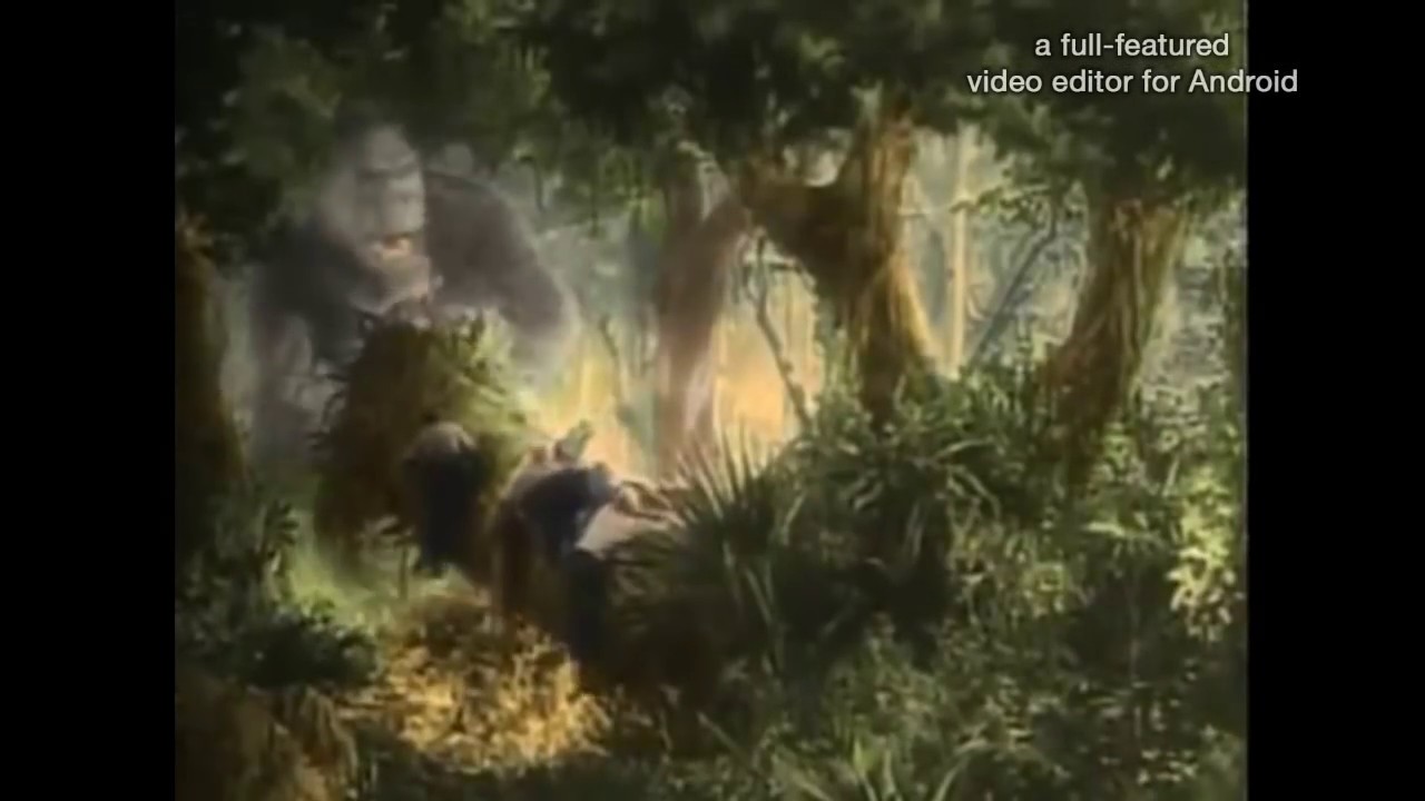 King Kong Log Scene & Jack Rescues Ann 1933-2005 Mashup