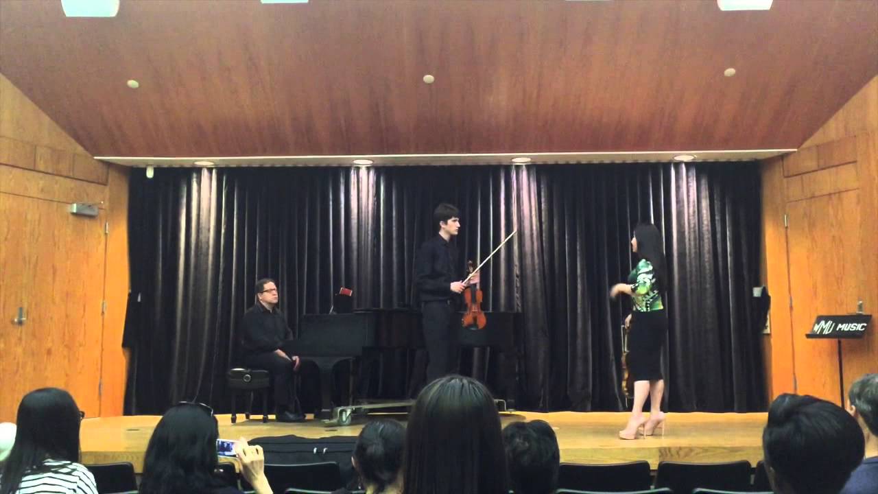 Robert Sanders- Sarah Chang Masterclass