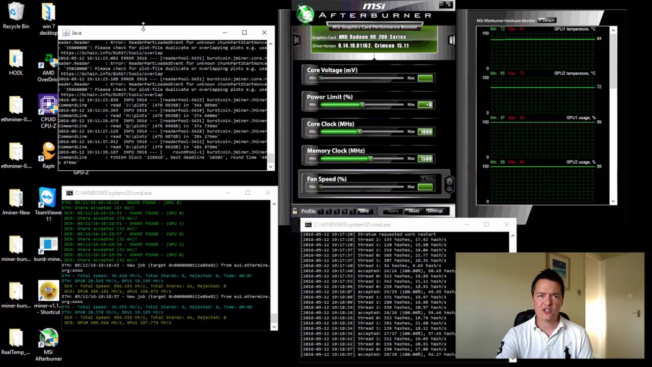 Multiple Crypto Coins & Ethereum Mining From Your Hardware