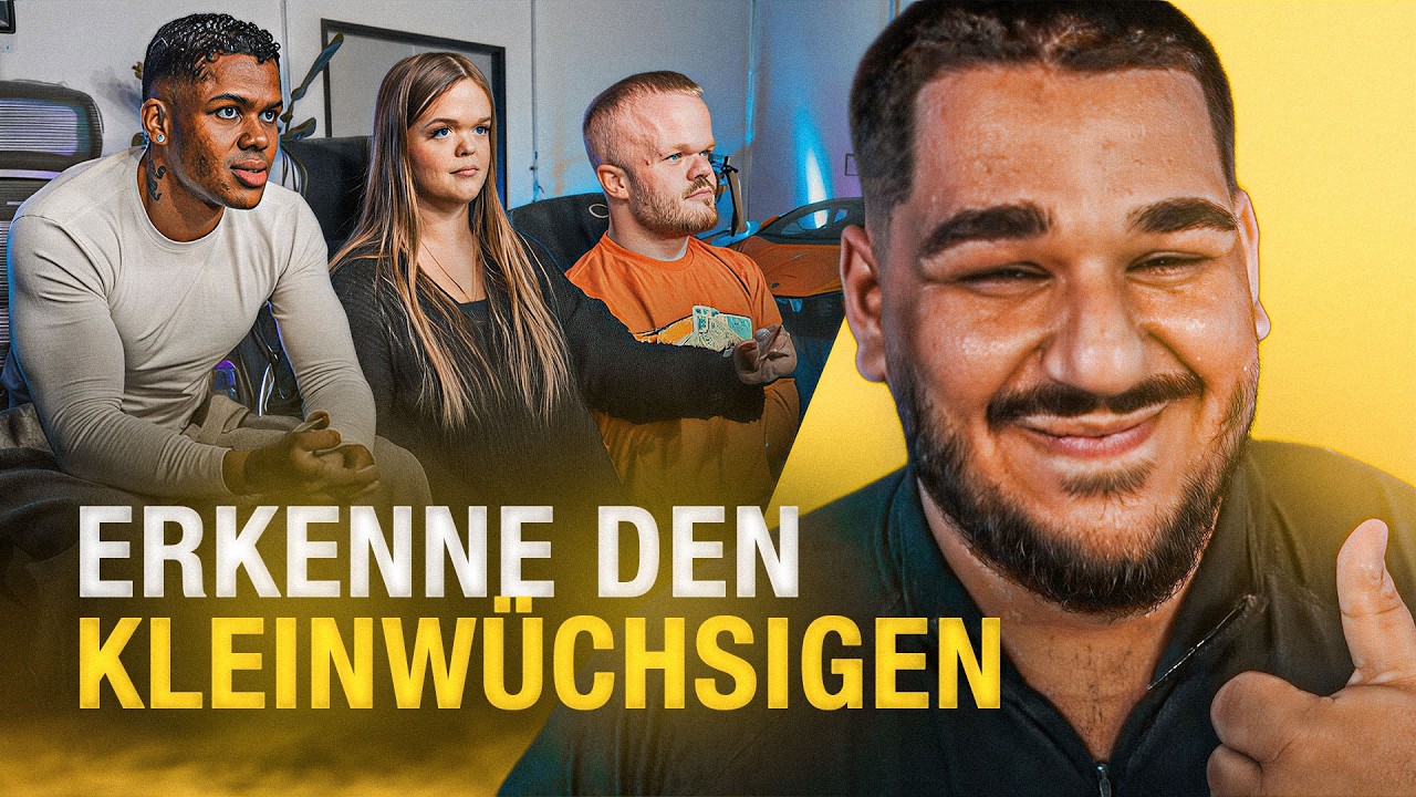 WAS SOLL DAS? 😂😭 ERKENNE den KLEINWÜCHSIGEN mit NAHIM SKY (endet schief) 