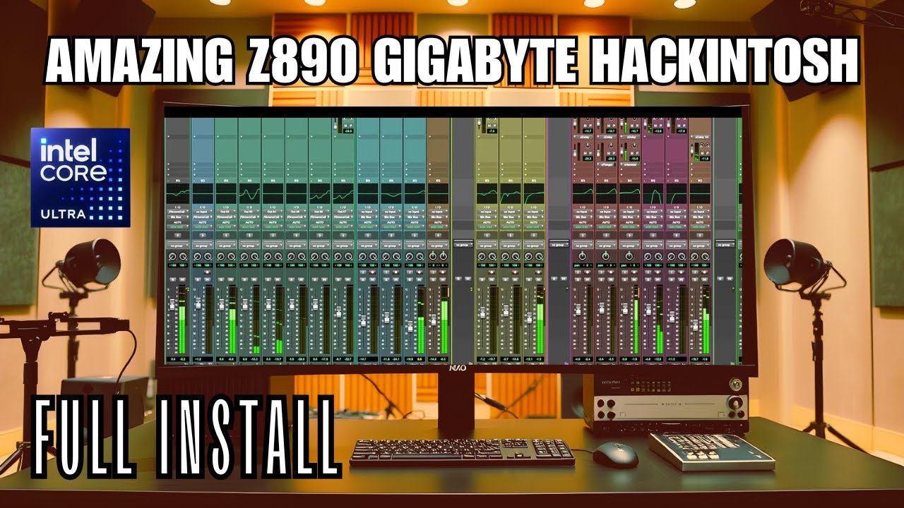 COMPLETE 2025 Hackintosh Guide Using Gigabyte Z890 Motherboard - Amazing Benchmarks