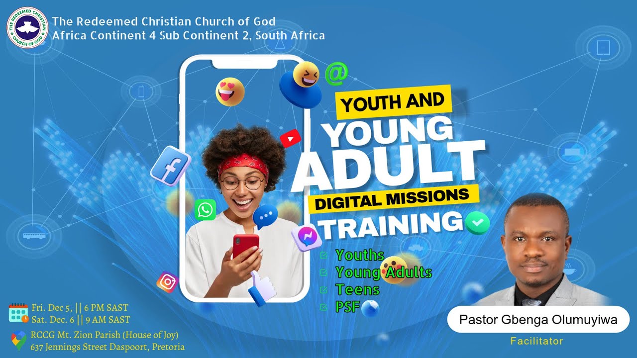 Youth & Young Adults Missions Training || Day 1 || 5 Dec 2025