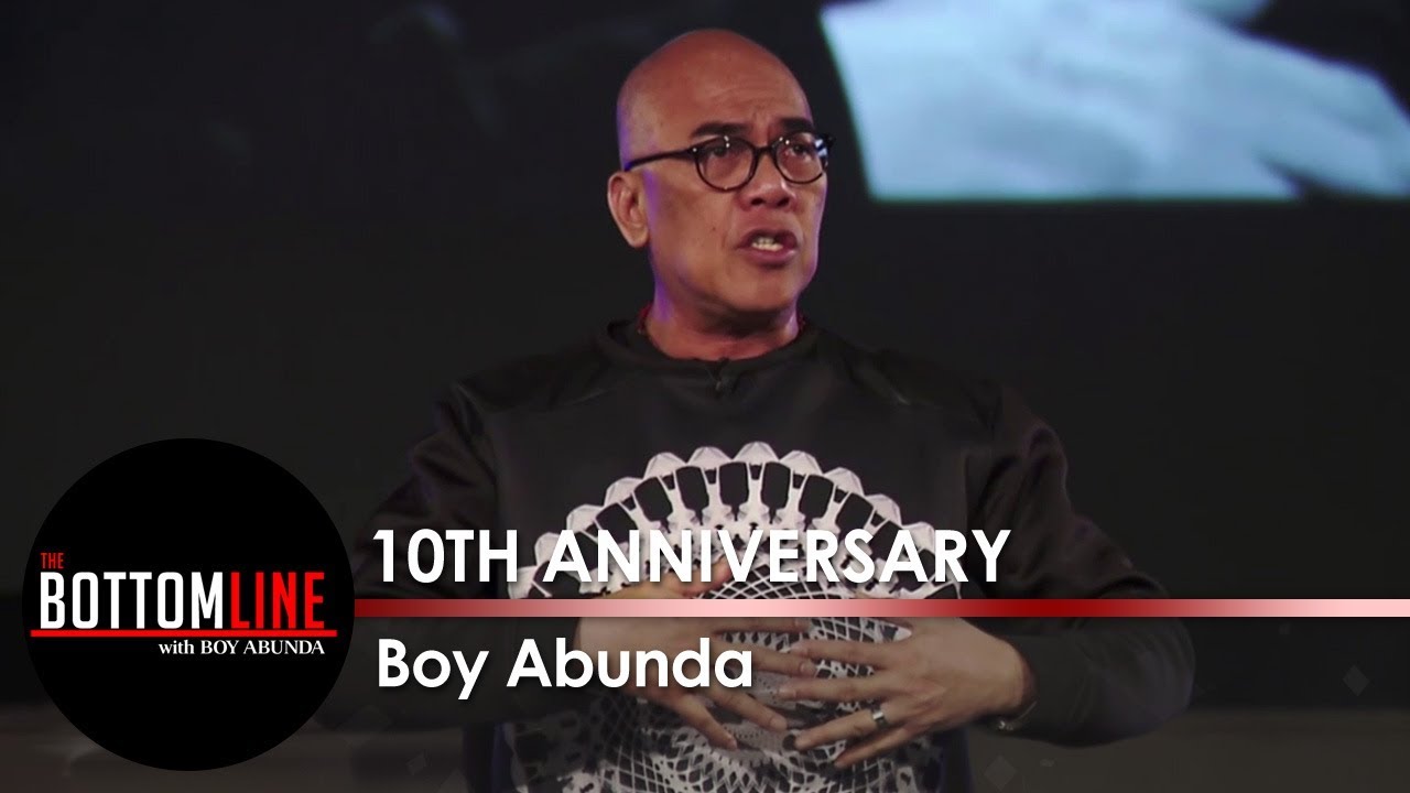 Boy Abunda talks about how self-discipline | The Bottomline