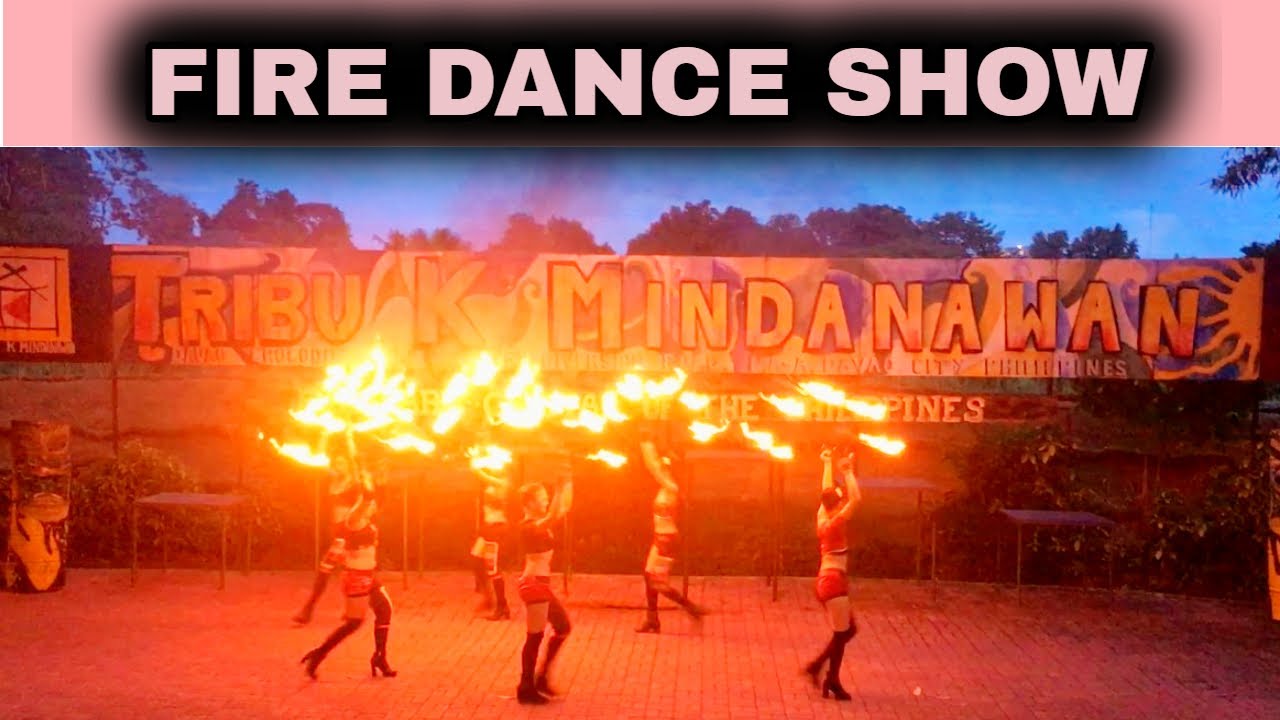 TRIBU K' MINDANAWAN FIRE DANCING SHOW | DAVAO CITY | CROCODILE PARK | FIRE DANCERS | PHILIPPINES