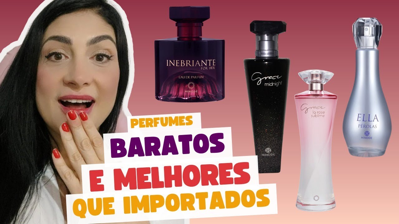 Perfumes Hinode femininos que SUPERAM os IMPORTADOS!