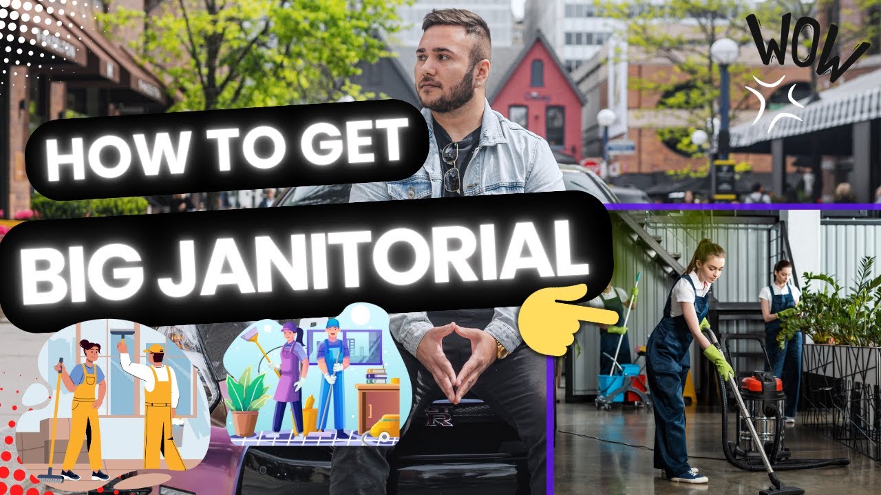 How To Get Big 100k Janitorial & Commercial Cleaning Contracts (High Ticket Contracts)