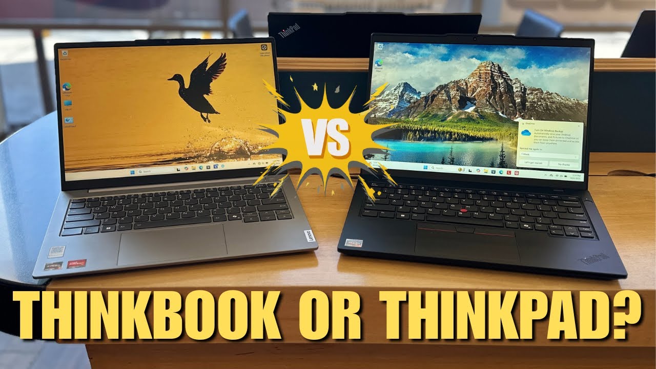 The Best 14-Inch Lenovo? ThinkPad L14 Gen 5 vs ThinkBook 14 Gen 7