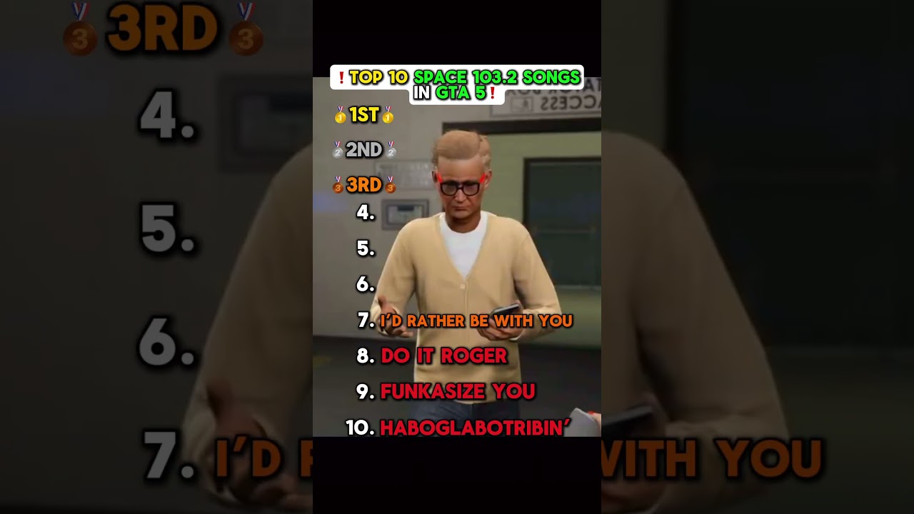 ❗️TOP 10 SPACE 103.2 SONGS IN GTA 5❗️