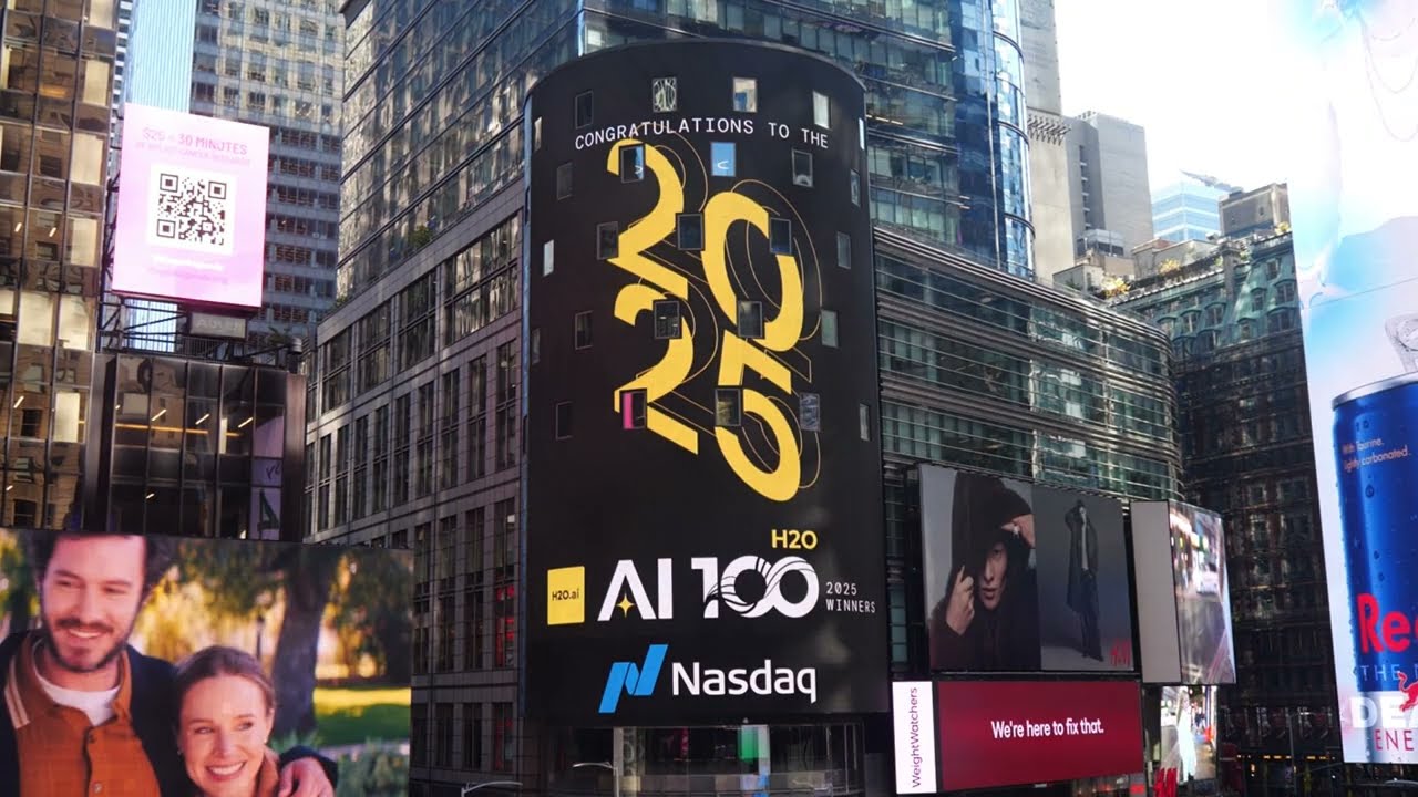 H2O AI 100 2025 Nasdaq Reel
