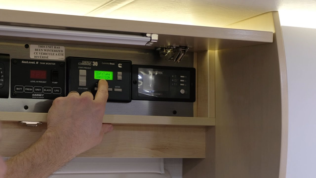 How to Use the Onan Auto Gen Start (AGS) in Your Leisure Travel Vans