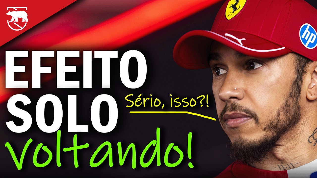 ENTENDA como a F1 2026 ainda terá EFEITO SOLO nos carros!