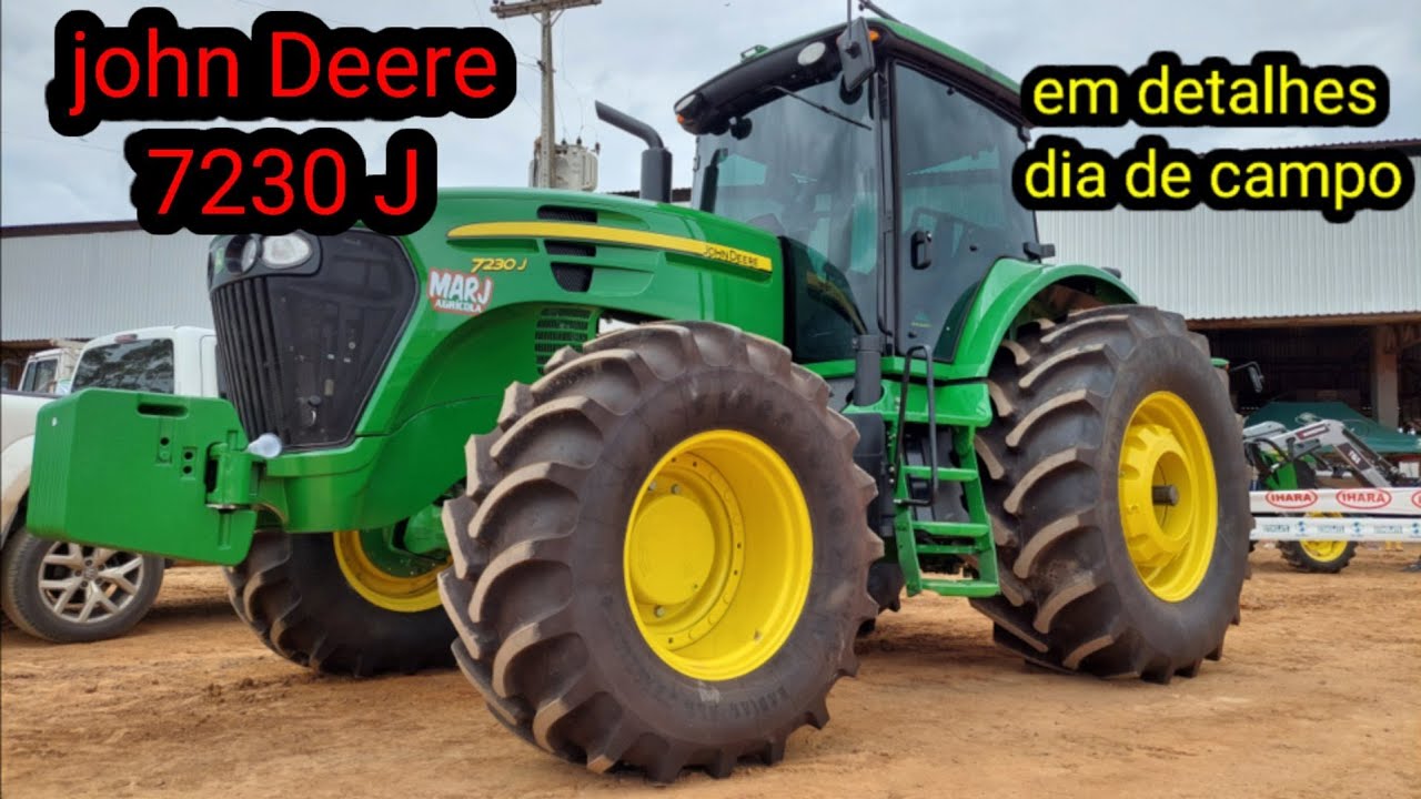 Dia de campo|| John Deere 7230 J em detalhes
