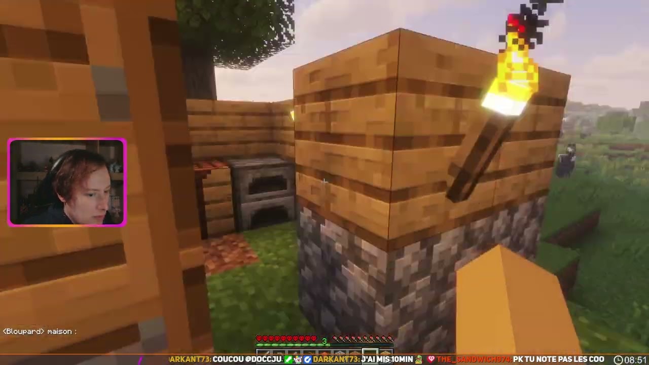 Défi Hardcore : ça avance doucement mais sûrement ! - Minecraft