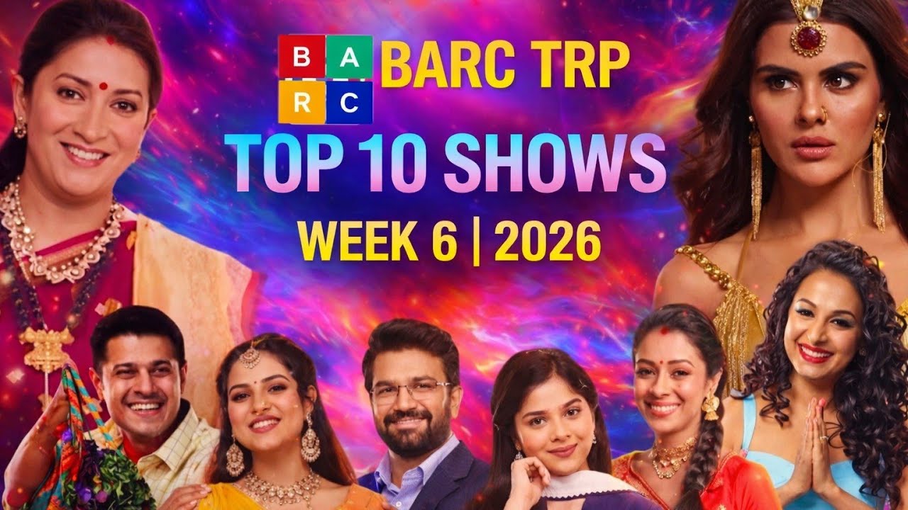 Barc Trp Report Week 6 (2026) Top 10 Shows This Week | Nagin7,tumse Tumtak, anupama,kksbkbt