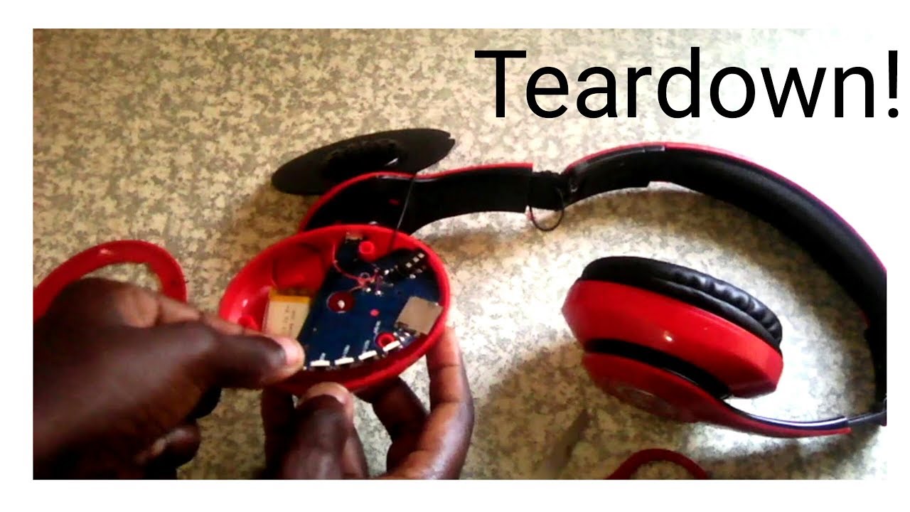 Volkano impulse Bluetooth headphones Teardown How does it work