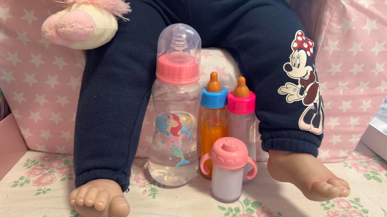 Calificando Biberones en una muñeca Reborn/Realista. 🍼👩‍🍼