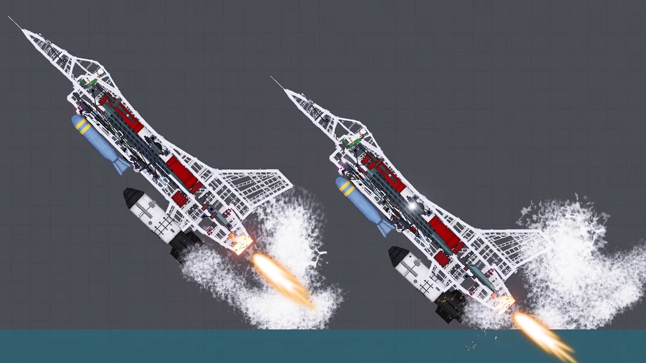 F-16 ATTACK WARSHIPS in People Playground 