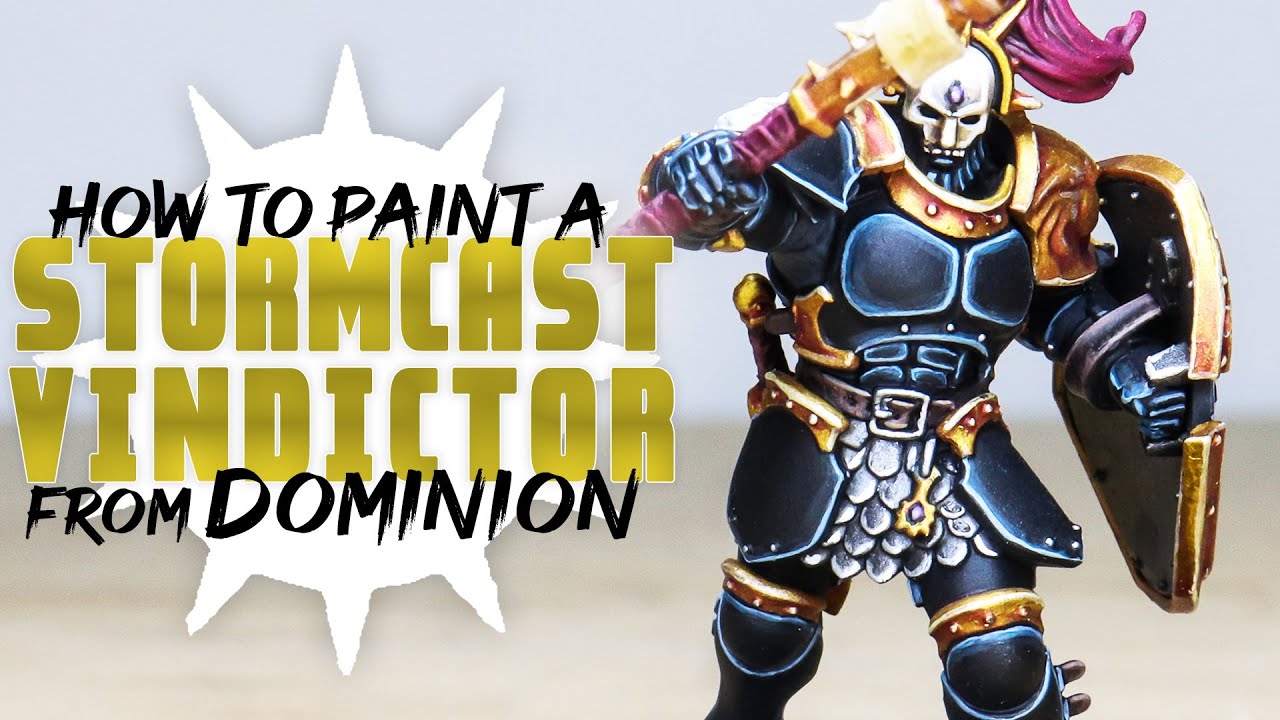 HOW TO PAINT Dominion Stormcast Eternals Vindictors Warhammer Age of Sigmar