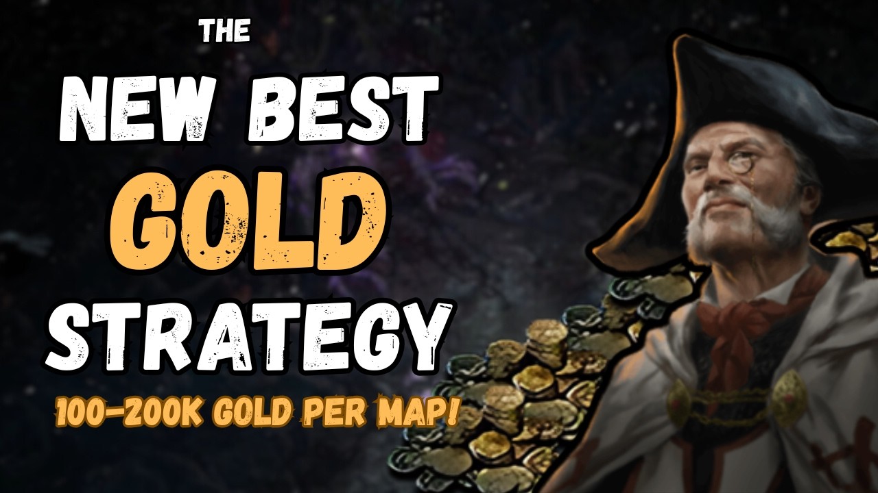 Poe 3.26 - The Best Gold Farming Strategy - Allflame Magic Pack juicing - 100k-200k gold PER MAP