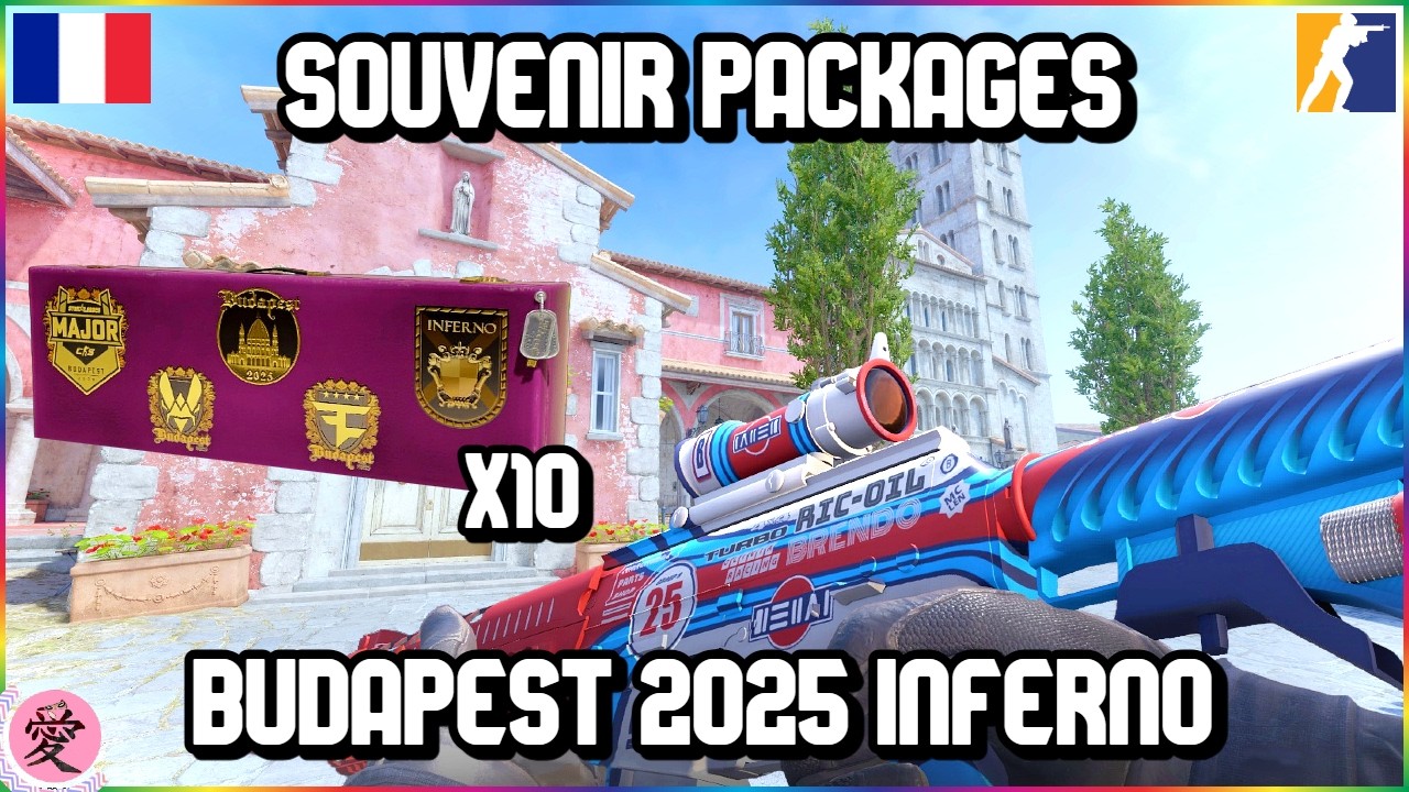 [FR] J'ouvre 10 PAQUETS SOUVENIR (Inferno) du MAJOR BUDAPEST 2025 🥖 | PART 2/3 | CS2