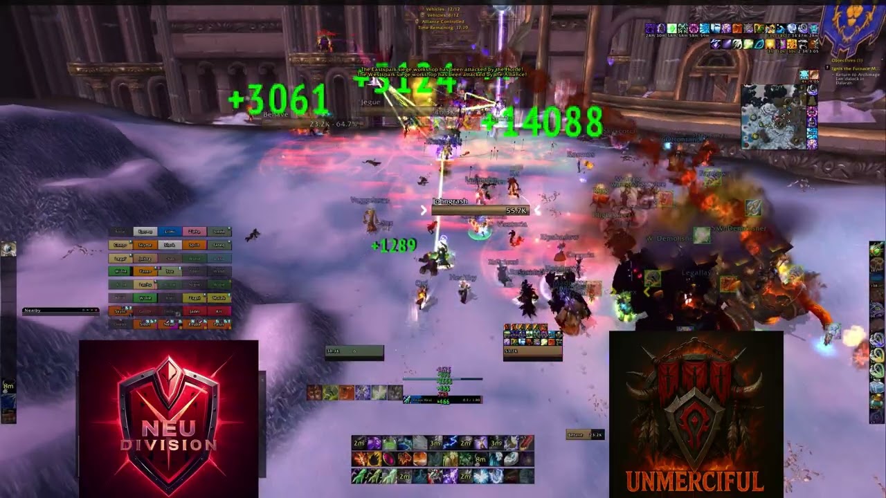 Neu Division & Unmerciful won Wintergrasp Battle against Wicked PvP, Simply Gifted & VINCTUS