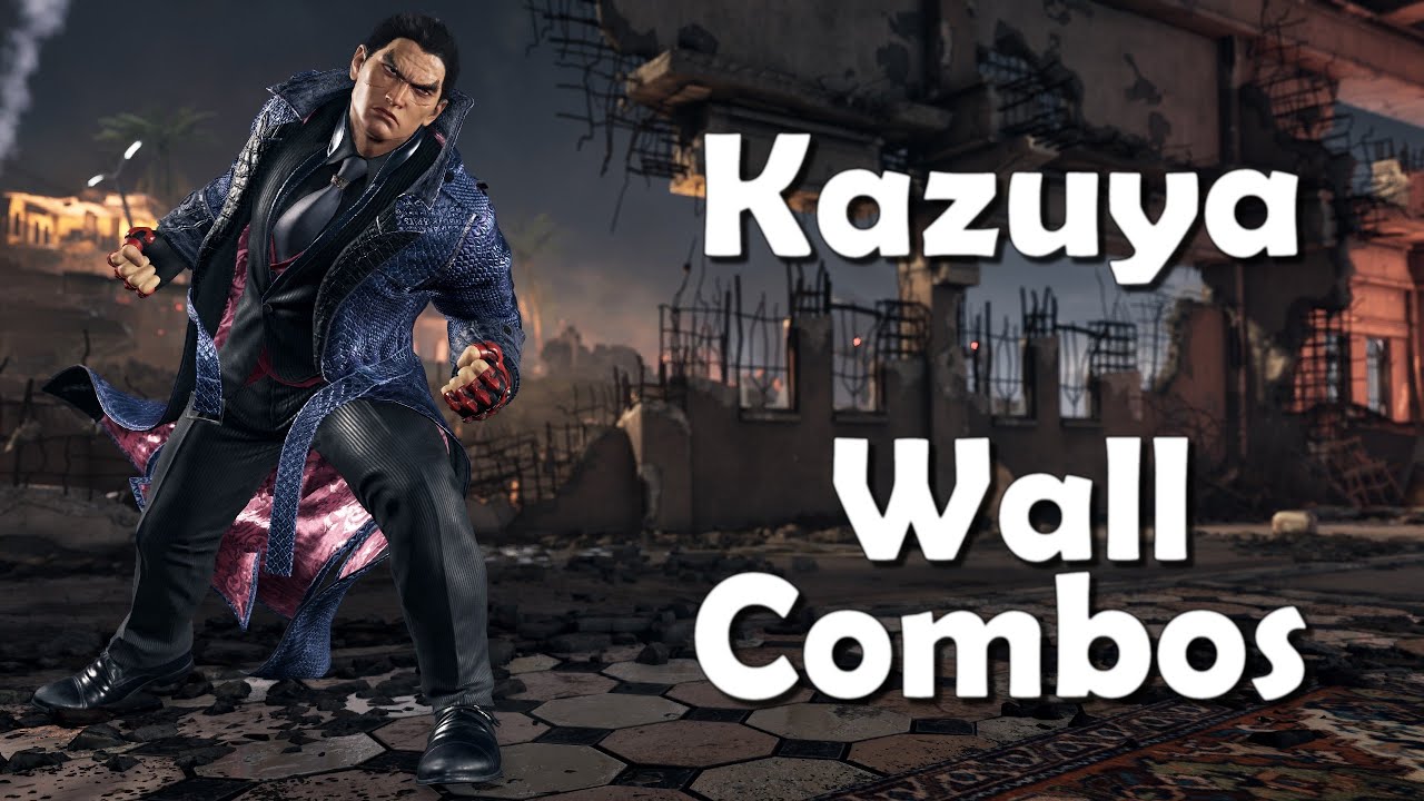 Tekken 8 Season 1 - Kazuya wall combos (w/ wall break, wall blast and floor blast)