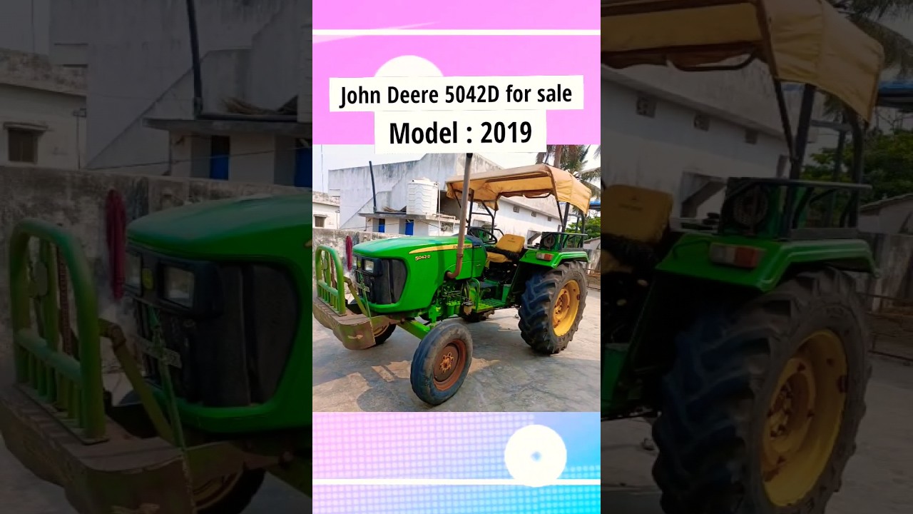 Second hand John Deere 5042D tractor for sale|#shorts #viral #johndeere