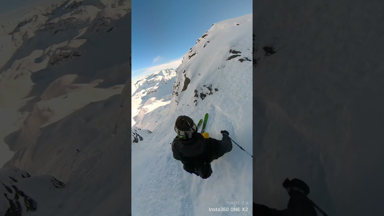 Verbier: backside Mont Fort