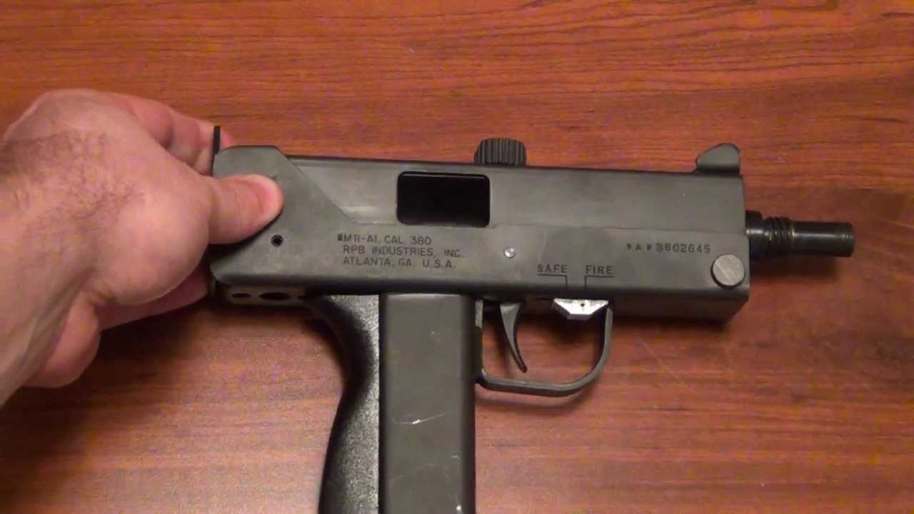 RPB Industries (Cobray) M11-A1 .380ACP Open Bolt