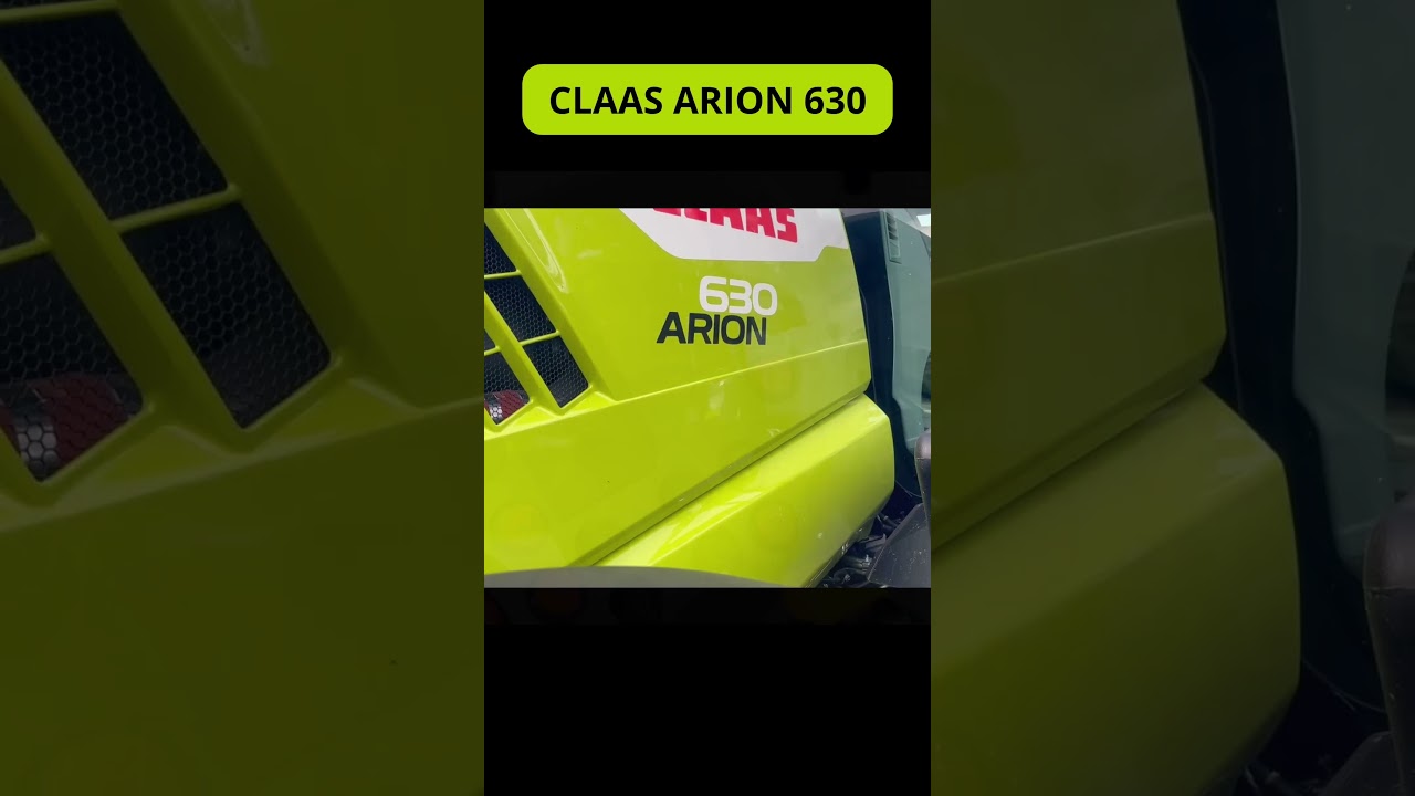 Claas Arion 630 - zobacz jak wygląda!