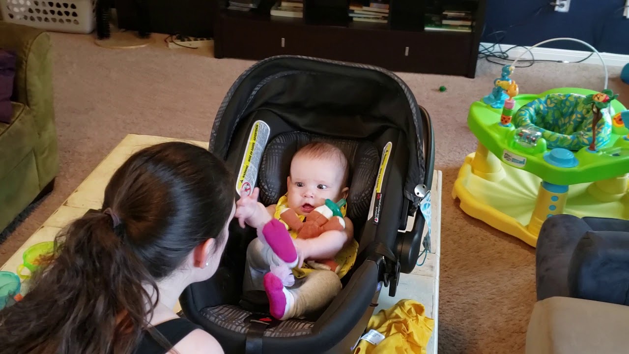 Mama gives Bug giggles