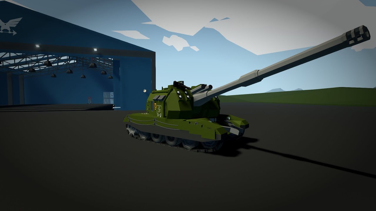 [Stormworks] Msta-S self - propelled artillery